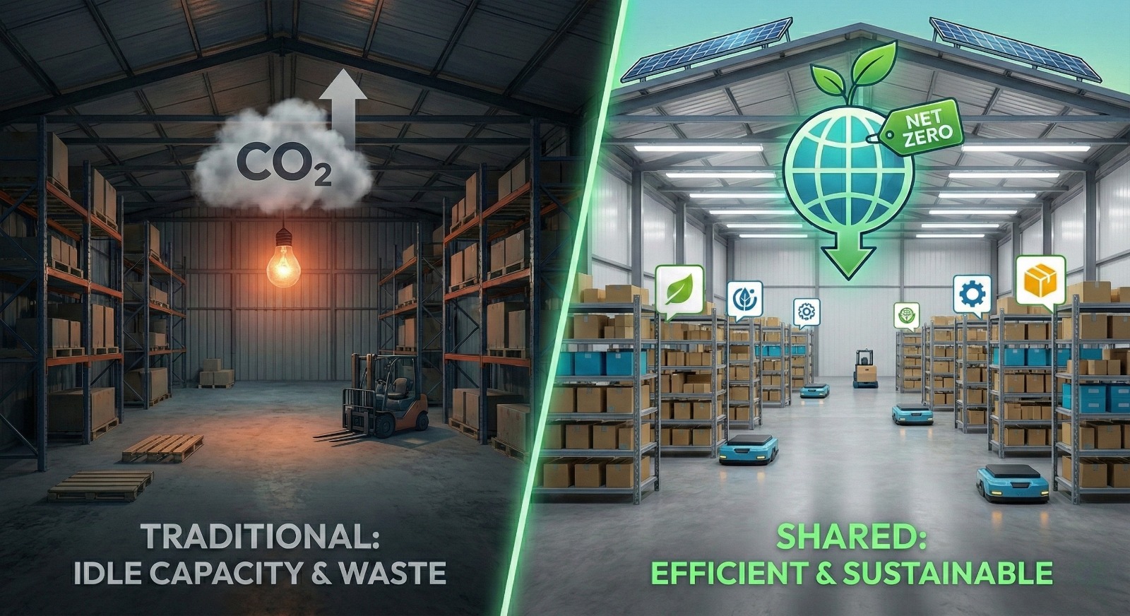 Sustainability: How Shared Warehousing Reduces Waste & Idle Capacity